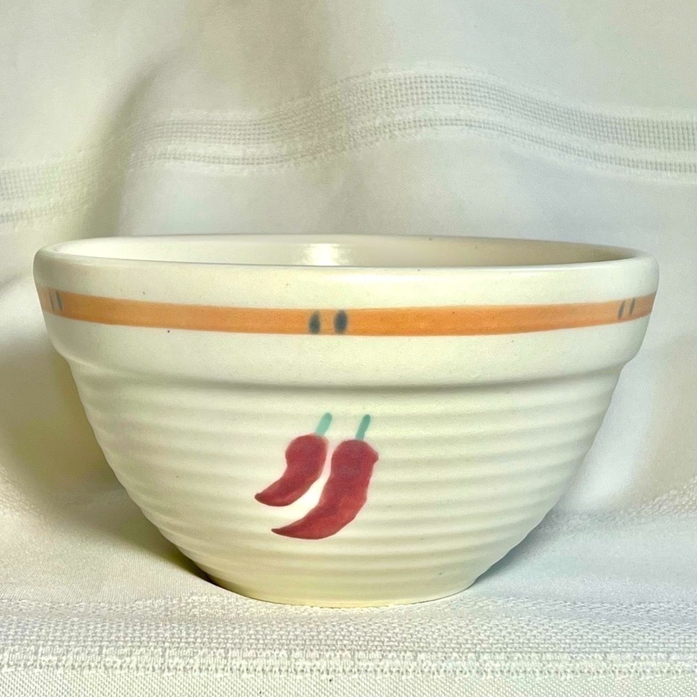 VTG‎ Treasure Craft Taos 6” Mixing Serving Bowl c. 1985 EUC Crafted in USA